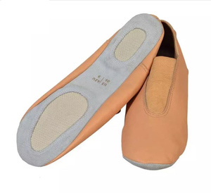 Chaussures de gymnastique fendues en toile de meilleure qualité, chaussures de danse de gymnastique en Stock - Product Image 1