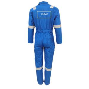 Overoles de seguridad a prueba de fuego de alta visibilidad de algodón 100% personalizados OEM Característica antiestática Reflector de seguridad de alta visibilidad con varios colores - Product Image 6