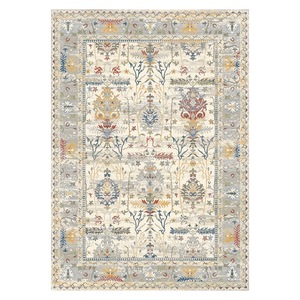 <b>RUGS</b> DEPOT LXDP-0287 Wholesale Multicolor Neutral Bohemian <b>Tribal</b> Digital Printed Machine Washable Chenille Area <b>Rug</b> Non Slip - Product Image 1