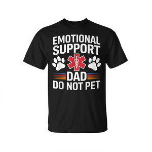 T-shirt promotionnel « Papa, ne caressez pas » pour la Fête des Pères – Catégorie de produits pour les soignants - Product Image 2