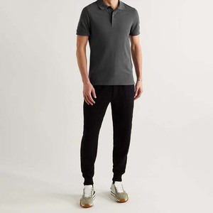 Camisetas Polo Personalizadas al por Mayor para Hombre, Corte Regular, Algodón, Tallas Grandes, Color Gris, Camisetas Polo Casuales, Fabricante de Ropa 2026 - Product Image 5