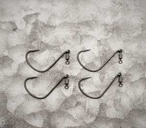 Herramienta de línea de pesca con mosca de acero inoxidable personalizable, gancho de goma suave para construir caña de pescar, trucha, objetivo, río, potencia Manual - Product Image 1