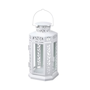 Compre farolillos de vela con cuerpo de metal en forma de cubo con color y tamaño personalizados para Navidad con los tamaños de 41x16x16 cm - Product Image 3