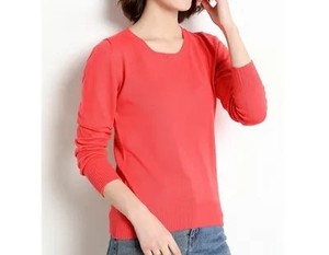 Sudaderas con capucha de punto con estilo de alta calidad 100% algodón cuello redondo ropa de calle para mujer Casual transpirable sudaderas al por mayor - Product Image 2