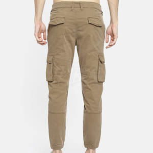 Pantalones Cargo de algodón 100% de alta calidad para hombre, de secado rápido y ligero, patrón recto, Fitness, deportes, estilo informal, aspecto lavado - Product Image 3