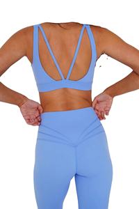 Conjunto Deportivo para Mujer al por Mayor: Sujetador Deportivo y Leggings Transpirables de Cintura Alta con Cordón Ajustable para Gimnasio, Entrenamiento y Fitness 2026 - Product Image 5