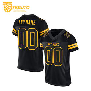 Ropa deportiva con estampado completo, camisetas de fútbol clásicas Vintage, camiseta de fútbol personalizada con cuello en V, camiseta de fútbol para hombre - Product Image 1