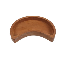 Wooden Fruit Tray Moon Shape Customized Excellent Factory Direct <b>Sale</b> Customized Acacia <b>Wood</b> Moon Platter Tray - Product Image 1