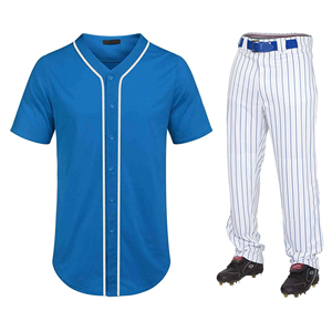Nuevo Conjunto de Uniforme de Béisbol Personalizado, Cómodo, Transpirable, a Precio Razonable, Tallas Grandes, Secado Rápido, Absorbe la Humedad - Product Image 4