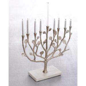 Candelabro Menorá de 9 Brazos de Estilo Único para Velas, Precio al por Mayor, Decoración de Mesa para Eventos Judíos y Bodas - Product Image 3