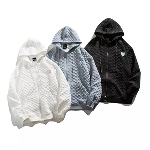Commande personnalisée de sweats à capuche gaufrés en quantité - Product Image 5