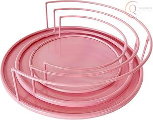 Support à gâteau en métal de qualité supérieure avec une finition moderne élégante, parfait pour les gâteaux de mariage, les tables de desserts, les fêtes et l'affichage à domicile - Product Image 1