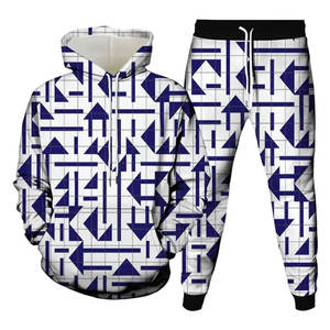 Nuevo Diseño, Venta Caliente, Chándal Deportivo Informal con Capucha para Hombre, Personalizado, Estampado Digital, Servicio OEM - Product Image 1