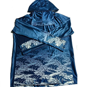 เสื้อตกปลามีฮู้ดแขนยาวสำหรับผู้ชายเสื้อปากปลาแห้งเร็วป้องกัน UV 50 + โลโก้ออกแบบได้ตามต้องการ - Product Image 6