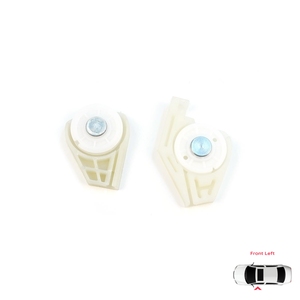 BWR5392+BWR1062 Juego de clips y pasadores para reparación de la polea del cable del regulador de ventana delantera izquierda para Doblo MK1 MPV Van 119 223 2001- - Product Image 1