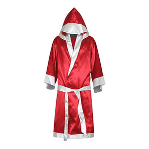 Venta al por mayor de fábrica, bata de boxeo para hombres adultos, bata y pantalones cortos de boxeo mundial de peso pesado, la bata de boxeo de calidad superior más vendida para hombres - Product Image 1