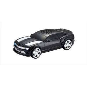 Haut-parleur Bluetooth portable American Race Car Coupe avec lumières LED pour appareils universels - Product Image 1