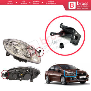 BHL11 soporte de faro montaje soporte de reparación Tab Set lado derecho para Linea 323 110 2007-2018 51785219 51776317 Bross Auto Parts - Product Image 5
