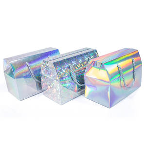 Lámina de Metal con purpurina, láser brillante, rosa, oro, decoración, confeti, pliegues arrugados triturados, artesanía, papel de rafia, caja de regalo, Material de relleno - Product Image 3