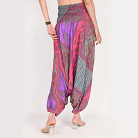Yoga sarouel pour femmes Boho Hippie bohème vêtements femmes indien plage gitane vêtements Ali Baba Style pantalon
