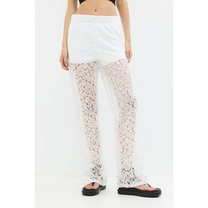 Pantalones Casuales de Cintura Alta para Mujer, Talla XL, Transpirables, de Lona, Cómodos, de Cintura Media, para Usar en la Oficina - Product Image 3