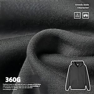 เสื้อฮู้ดคาร์ดิแกนแบบมีซิปเต็มตัว คุณภาพสูง ตัดเย็บตามสั่ง ผ้าฝ้ายทรงหลวม สวมใส่ได้ทั้งชายและหญิง - Product Image 5