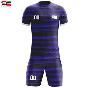 Nuevo conjunto de camisetas de fútbol para hombres, uniformes para mujeres, conjunto de sublimación, camisetas para niños, pantalones cortos, camisetas de fútbol, uniforme deportivo, traje de entrenamiento - Product Image 1