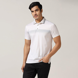 Chemises pour hommes personnalisées imprimées, anti-froissement, solides, de haute qualité, respirantes, 100% coton biologique, manches courtes, logo brodé - Product Image 2