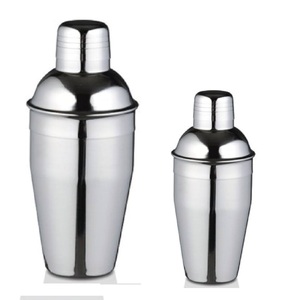 อุปกรณ์สำหรับบาร์เครื่องผสมเครื่องดื่มสแตนเลสแบบธรรมดาเครื่องเชคเกอร์ค็อกเทลโลหะเครื่องกรองขนาดเล็กเครื่องเงินทำจากทองแดง - Product Image 2