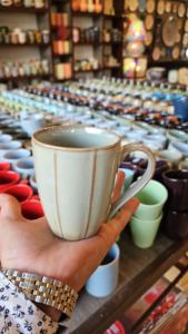 Rustic <b>Handmade</b> <b>Ceramic</b> <b>Mugs</b> 350ml Large Coffee Cup Beverage Cup AT Wholesale Price - Product Image 2