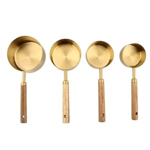 Ensemble de tasses à mesurer en acier inoxydable poli de qualité supérieure avec une construction robuste pour les besoins de cuisson et de cuisine durables - Product Image 5