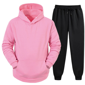 Conjunto de chándal de último diseño para hombre, conjunto de chándal ajustado con cremallera, chándal de dos piezas para hombre, ajuste ajustado Unisex - Product Image 3