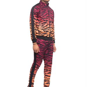 Ensembles de vêtements d'extérieur sur mesure pour hommes survêtement décontracté imprimé par sublimation combinaison d'entraînement d'hiver en polaire lourde, meilleures ventes - Product Image 4