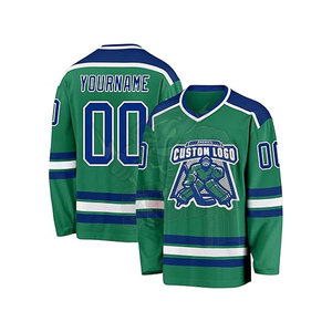 Camisetas de hockey sobre hielo con sublimación de logotipo personalizado de alta calidad, camisetas de hockey sobre hielo baratas deportivas al por mayor - Product Image 1