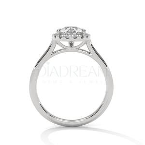 Anillo de dedo de diamante original para mujer, anillo de boda de Plata de Ley 925, accesorios de fiesta de diamantes cultivados Leb, anillo de regalo para mujer - Product Image 6