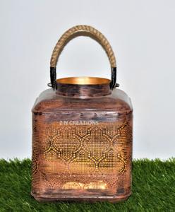 Farol colgante de Metal para decoración de jardín, farol colgante de Metal para decoración de casa de campo al aire libre, artesanal, Vintage, gran oferta - Product Image 3