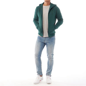 Sweat à capuche tendance pour homme, coupe classique, 100% coton molletonné, pull-over élégant, confortable, streetwear, vêtements d'hiver - Product Image 6
