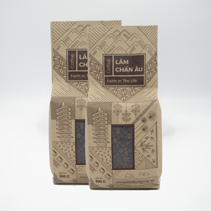 Sac 500g Liberica grains de café torréfiés vente en gros OEM/ODM Service utilisation avec eau bouillante facile à utiliser emballage dans une boîte Vietnam - Product Image 6