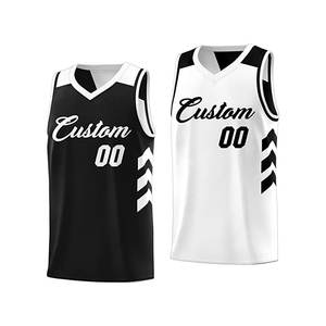 Meilleur maillot de basket-ball personnalisé en gros, design de logo, maillot de basket-ball à la mode, vente chaude, imperméable, dernier design doux, maillot de basket-ball - Product Image 6