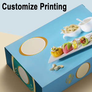 Bonitas cajas de dulces Embalaje Papel Cartón Dulces Snacks Premium Surtido Dulce Postre Dulce Caja de papel - Product Image 2