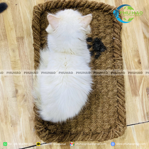 ARTICLE CHAUD Donnez à vos animaux de compagnie le confort naturel ultime qu'ils méritent avec un tapis de paume pour animaux de compagnie fièrement fabriqué au Vietnam - Product Image 6