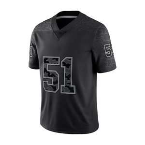 Custom Design Men American Football Jersey Set Retro Football <b>Shirts</b> - Product Image 4