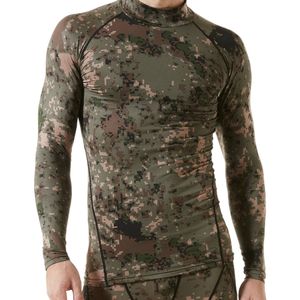 Rashguard personnalisé pour homme à manches longues, protection solaire UV50+, maillot de bain, compression extensible, haut de surf et de sports nautiques - Product Image 1