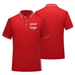 Vente en gros de polos d'équipe de golf pour hommes, t-shirts à perles courtes en coton polyester souple avec impression personnalisée et logo - Product Image 3