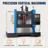 Centre d'usinage vertical VMC855 avec broche taïwanaise, fraiseuse CNC 3 axes pour la fabrication de moules, BT40 8000 tr/min haute précision