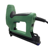 APLUS E90/25 Agrafeuse pneumatique électrique professionnelle 18Ga Couronne de 5,8 mm Longueur de clou de 25 mm 100 agrafes 220V Certifiée CE Garantie 1 an