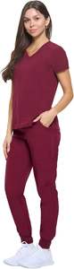 À la mode En Gros Jogger Scrubs Uniformes Ensembles Coton Polyester Gommage Médical Costumes Médecins Infirmières Hôpital Logo Personnalisé 2025 - Product Image 4