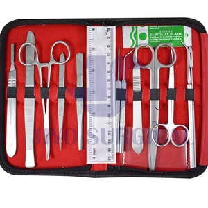 Kit d'instruments chirurgicaux de base de qualité supérieure 18 pièces en acier inoxydable BY Jiyo Surgical CO. Approuvé CE ISO - Product Image 3