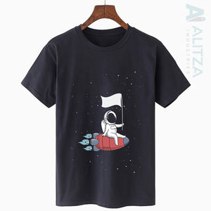 Camisetas unisex de estilo hip hop con hombros caídos para hombre, algodón orgánico preencogido, diseño personalizado, logotipo estampado, 100% algodón - Product Image 4