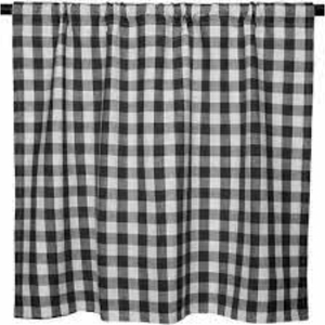 Fancy Plaids Design Polyester Linen Look Lead Weighted Sheer <b>Curtain</b> Fabric for Window Decoration For Export - Product Image 6